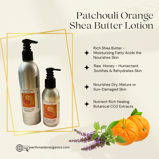 Lotion: Patchouli Orange Rich Shea Butter Lotion