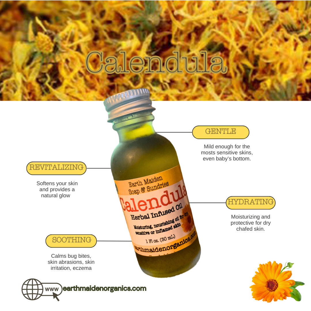 Facial Oil: Calendula Infused Herbal Oil