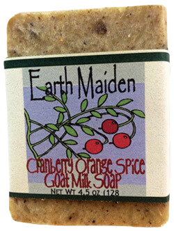 Soap: Cranberry Orange Spice Goat Milk Soap
