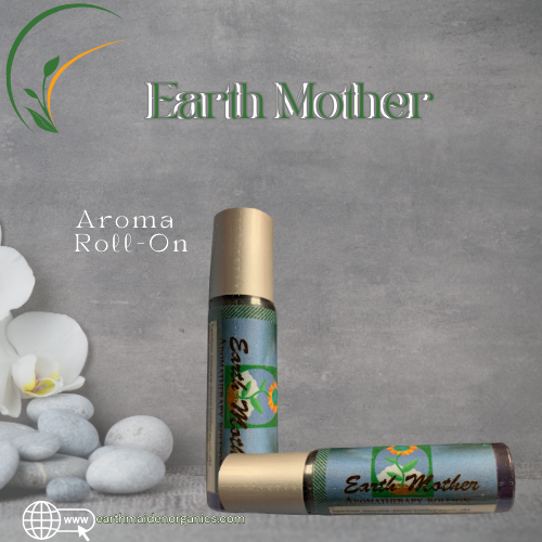 This potent blend of Cedarwood, Clary Sage, Patchouli, and Vetiver helps create a deeply earthy aroma. Calm yourself with Earth Mother Aroma roll-on.