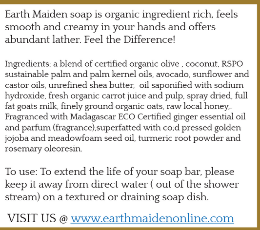 Soap: Ginger Peach Goat Milk Soap