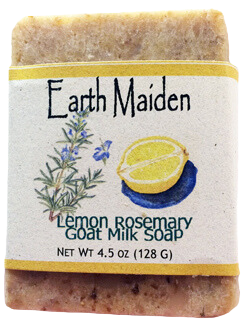Soap: Lemon Rosemary Goat Milk Soap