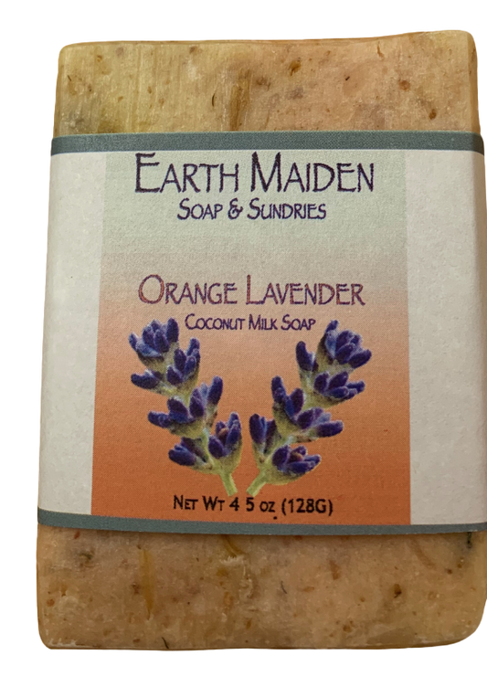 Soap: Orange Lavender Coconut Milk Soap