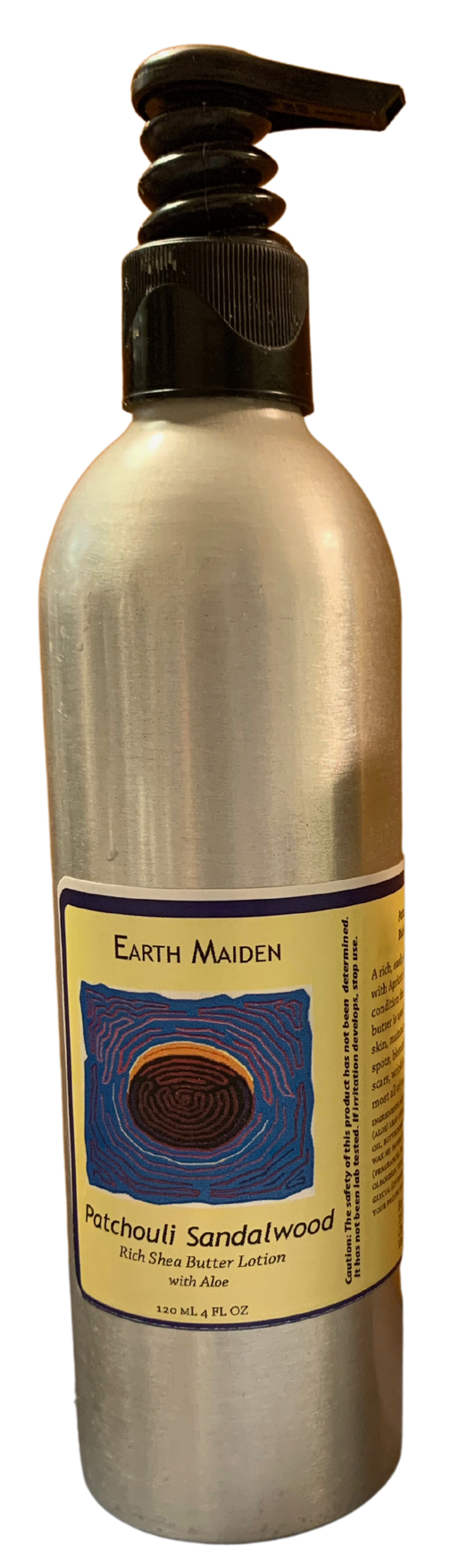 Rich creamy Patchouli Sandalwood shea butter lotion.