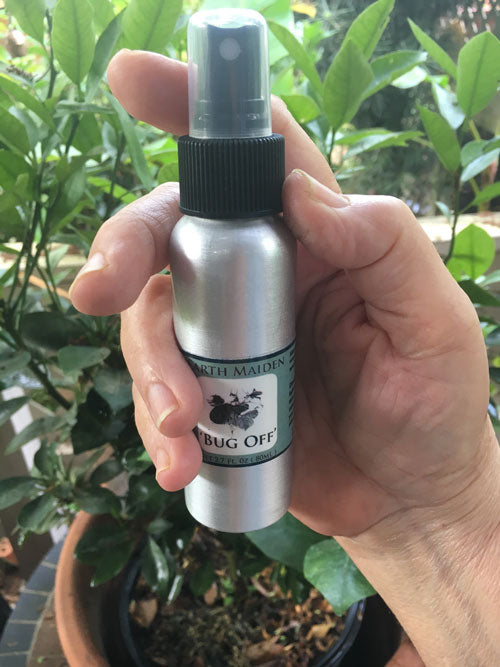 'Bug Off' Aromatic Insect Spray travel size.