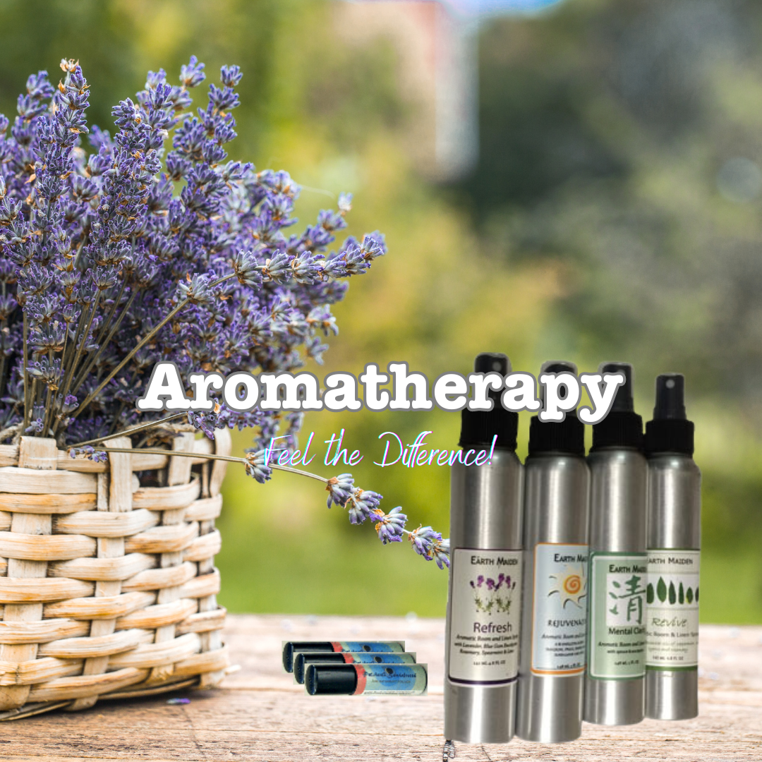 Aroma Wands and Aromatic Room & Linen Sprays by Earth Maiden Soap & Sundries