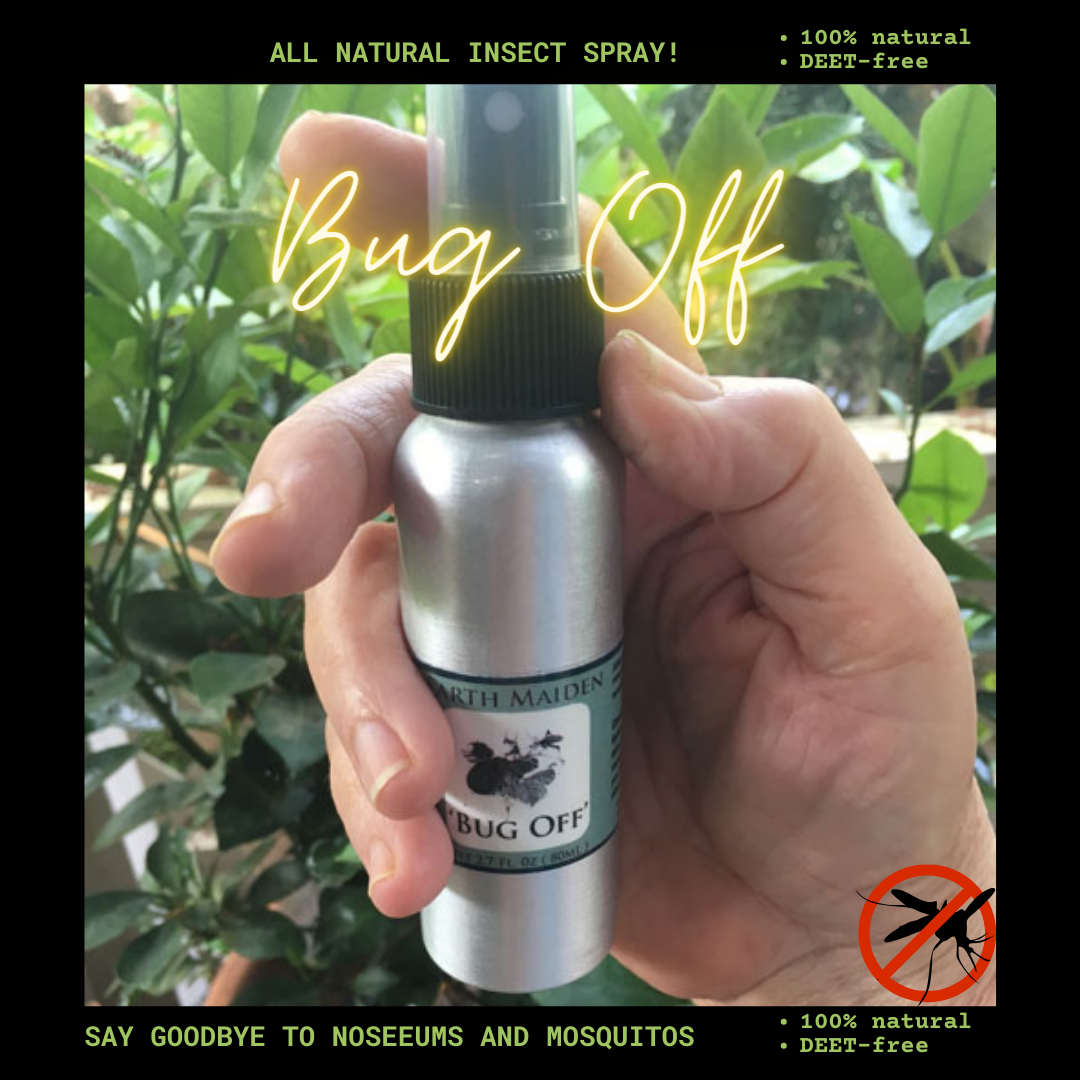 'Bug Off' Natural, Aromatic Insect Repellent - Earth Maiden Soap & Sundries