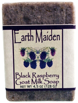 Soap: Black Raspberry Goat Milk Soap