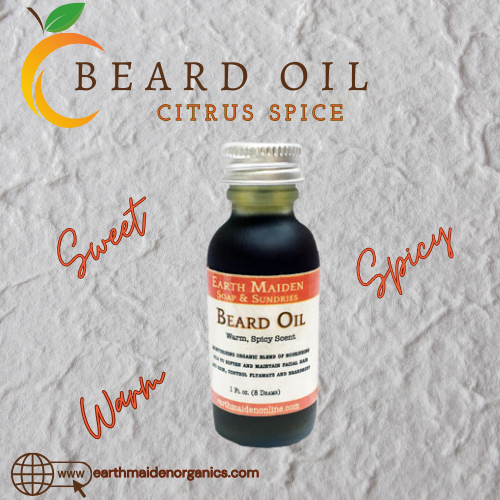 Beard Oil: Citrus Spice Scent