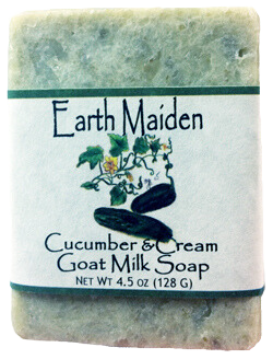 Soap: Cucumber & Cream Goat Milk Soap