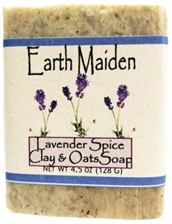 Soap: Lavender Spice Clay & Oats Soap