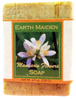 Soap: Mandarin Flowers Goat Milk Soap
