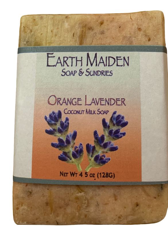 Soap: Orange Lavender Coconut Milk Soap