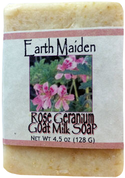 Soap: Rose Geranium Goat Milk Soap